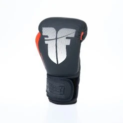 Fighter Boxing Gloves Secure Fit - Black/red -Boxing Equipment Store FBG 007 BRD06