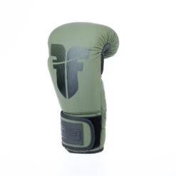 Fighter Boxing Gloves Secure Fit - Khaki/black -Boxing Equipment Store FBG 007 KHB06