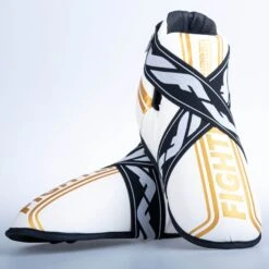 Fighter Foot Gear Stripe - SGP Edition - White/gold -Boxing Equipment Store JE1455 ST 04 03 abaf139c 5936 45ad 8e63 a8d65f116ac5