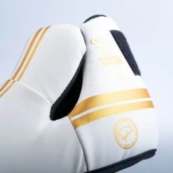 Fighter Foot Gear Stripe - SGP Edition - White/gold -Boxing Equipment Store JE1455 ST 04 08 5f75016c 95cb 427b a609 8133597b5f54