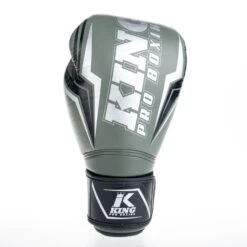 King Pro Boxing BG THOR - Khaki/silver -Boxing Equipment Store KPBBG THOR GR04