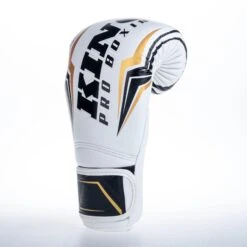 King Pro Boxing BG THOR - White/gold -Boxing Equipment Store KPBBG THOR WH03