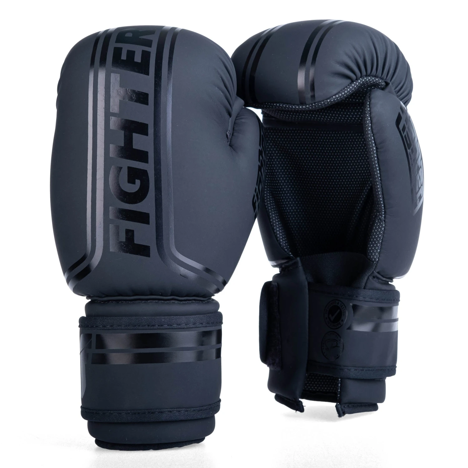Fighter Open Gloves Stripe - SGP Edition - Black 1 Fighter Open Gloves Stripe - SGP Edition - Black