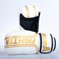 Fighter Open Gloves Stripe - SGP Edition - White/gold 12 Fighter Open Gloves Stripe - SGP Edition - White/gold -Boxing Equipment Store OHFS 04 05 8de71ea5 3c8f 4d21 ba40 2e9f4bc323c4