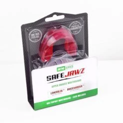 SAFEJAWZ Ortho Series Self-Fit Mouthguard For Braces - Pink -Boxing Equipment Store Safejawz ortho series mouthguard gumshield ice pink 2000x d7a57e7d 1ef1 44e1 9e19 0484f2b22dc6