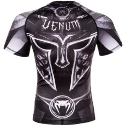 Venum Gladiator 3.0 Rashguard -Boxing Equipment Store a21c19746c1816105f4fac9c19e93bad25518be4 rash gladiator ss black white 1500 04