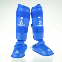 Karate Kickprotector - Instep And Shin WKF - Blue, 343-6N -Boxing Equipment Store a40e390b7ff29e1f463853d0a03a1a09