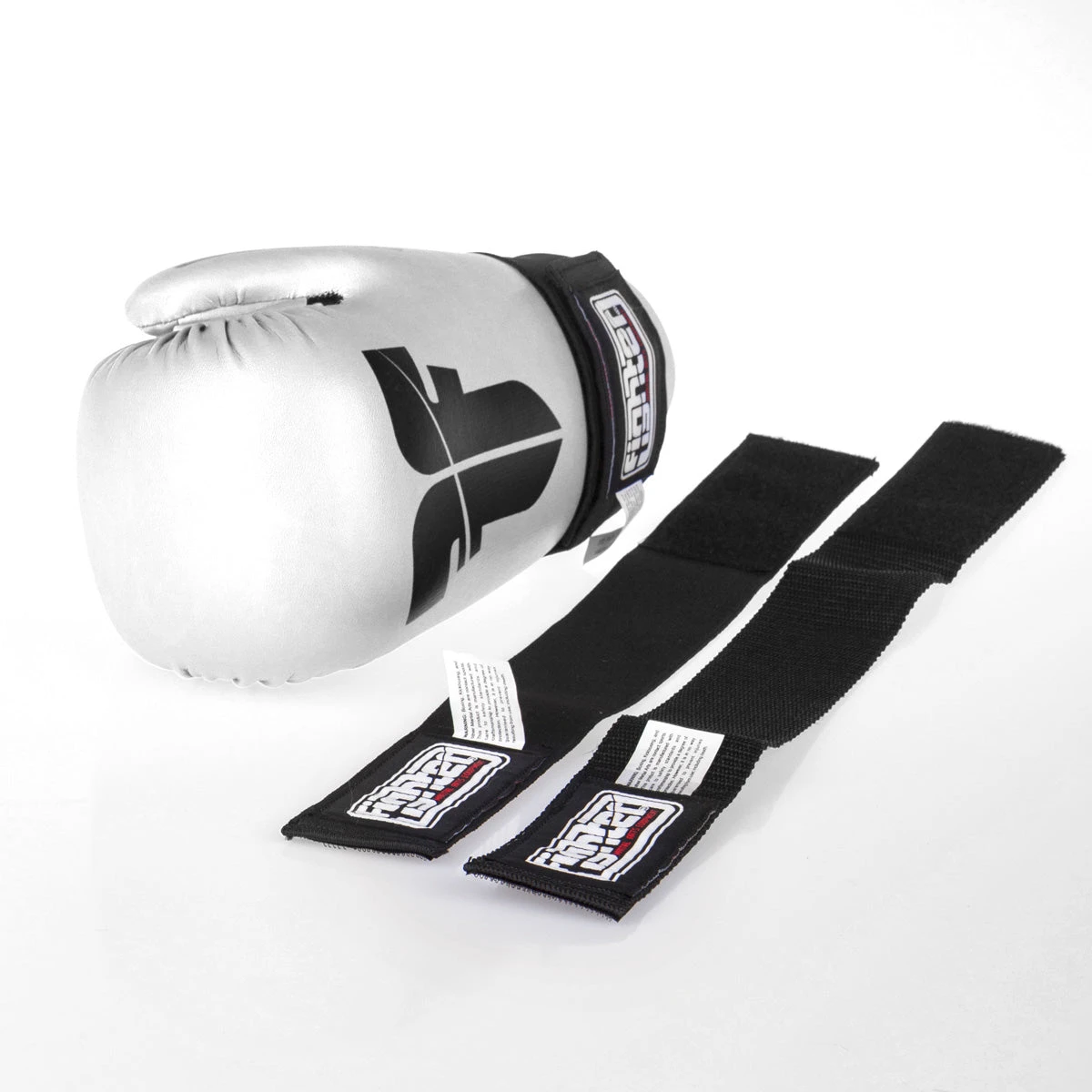 Fighter Open Gloves Strap - White, FOG-001W 7 Fighter Open Gloves Strap - White, FOG-001W - Image 7