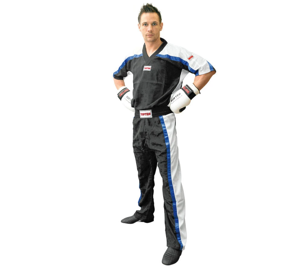 Top Ten Mesh Uniforms - Black/white, 1605-9BWB 1 Top Ten Mesh Uniforms - Black/white, 1605-9BWB