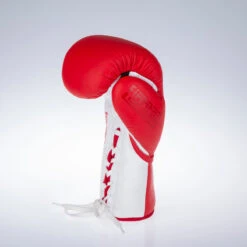 Fighter Boxing Gloves Competition Pro - Red/white, FBG-004R -Boxing Equipment Store b102a1ed8e662c356a2678c07b4fc4ff