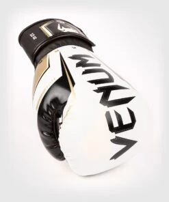 Venum Boxing Gloves Elite Evo - White 10 Venum Boxing Gloves Elite Evo - White -Boxing Equipment Store b4c67e6b3d231704f334e15f95bff691e4726a24 BG ELITE EVO WHITE GOLD 05