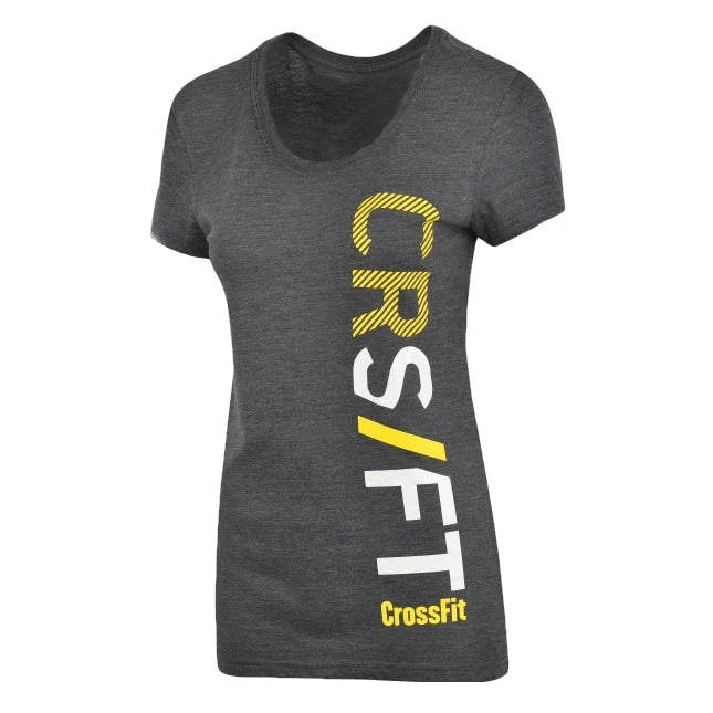 Reebok T-Shirt Short Sleeve - Gray, AA1164 1 Reebok T-Shirt Short Sleeve - Gray, AA1164