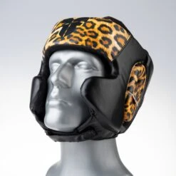 Fighter Headguard Sparring Pro Jungle Series - Leopard, JE2796LE -Boxing Equipment Store be02b98bdb0cb544cf8f7607c20b9e8d