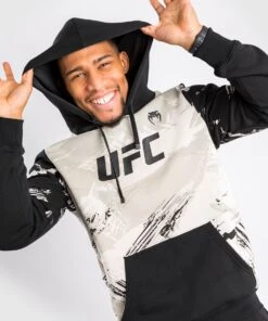Venum UFC Hoodie Authentic Fight Week 2.0 - Black/white -Boxing Equipment Store beabee415db77f0d680da61c87f9e9070326713e VNMUFC 00105 040 08
