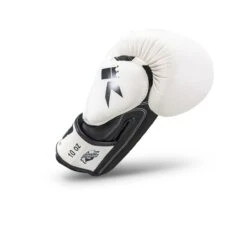 King Pro Boxing Boxing Gloves Pellis - White -Boxing Equipment Store booster4707