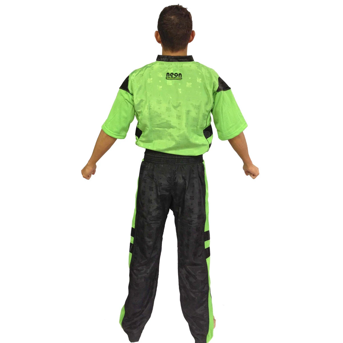 Fight Uniform Top Ten PQ Mesh NEON - Neon-green, 1681-5 2 Fight Uniform Top Ten PQ Mesh NEON - Neon-green, 1681-5 - Image 2