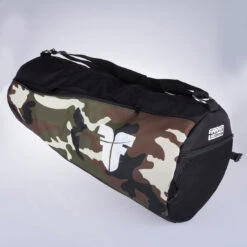 Fighter Roll Gym Bag - Black/camo, FSB-06 -Boxing Equipment Store da7cc1bb5a5174f749a2e83070b2d670