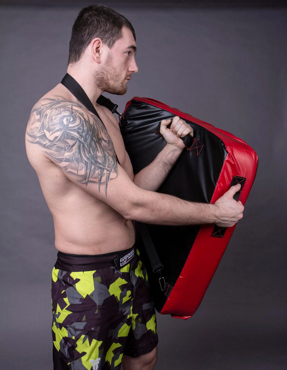 Fighter Kicking/Punching Shield - Black/red, FKPS-01 6 Fighter Kicking/Punching Shield - Black/red, FKPS-01 - Image 6