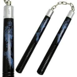 Nunchaku Overall Carved - Black/blue -Boxing Equipment Store efdsfxcur4ap3vo57q8r loxoix9kzxsmkapo
