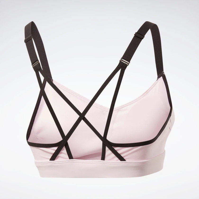 Reebok Hero Medium - Impact Strappy Bra - Pink, FK5339 3 Reebok Hero Medium - Impact Strappy Bra - Pink, FK5339 - Image 3
