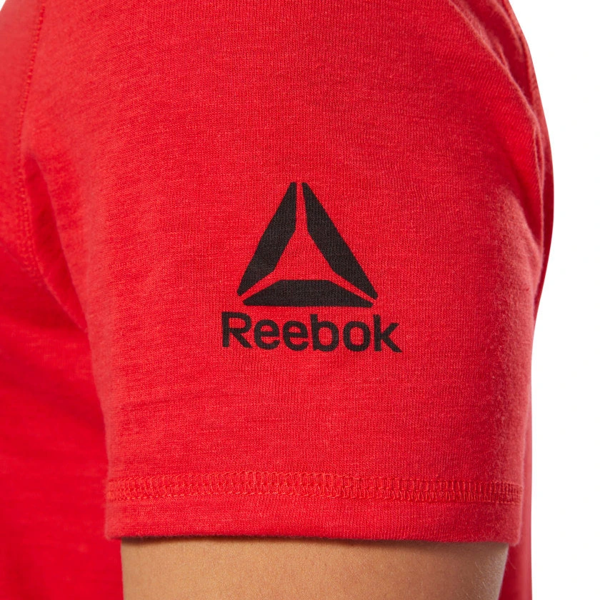 Reebok UFC Fight Week T-shirt - Red, DU4573 5 Reebok UFC Fight Week T-shirt - Red, DU4573 - Image 5