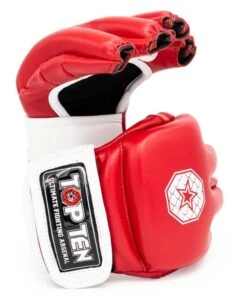 Top Ten MMA Gloves Striking C-Type - Red/white, 23351-41