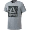 Reebok Camo Logo T-Shirt Grey, CF3849