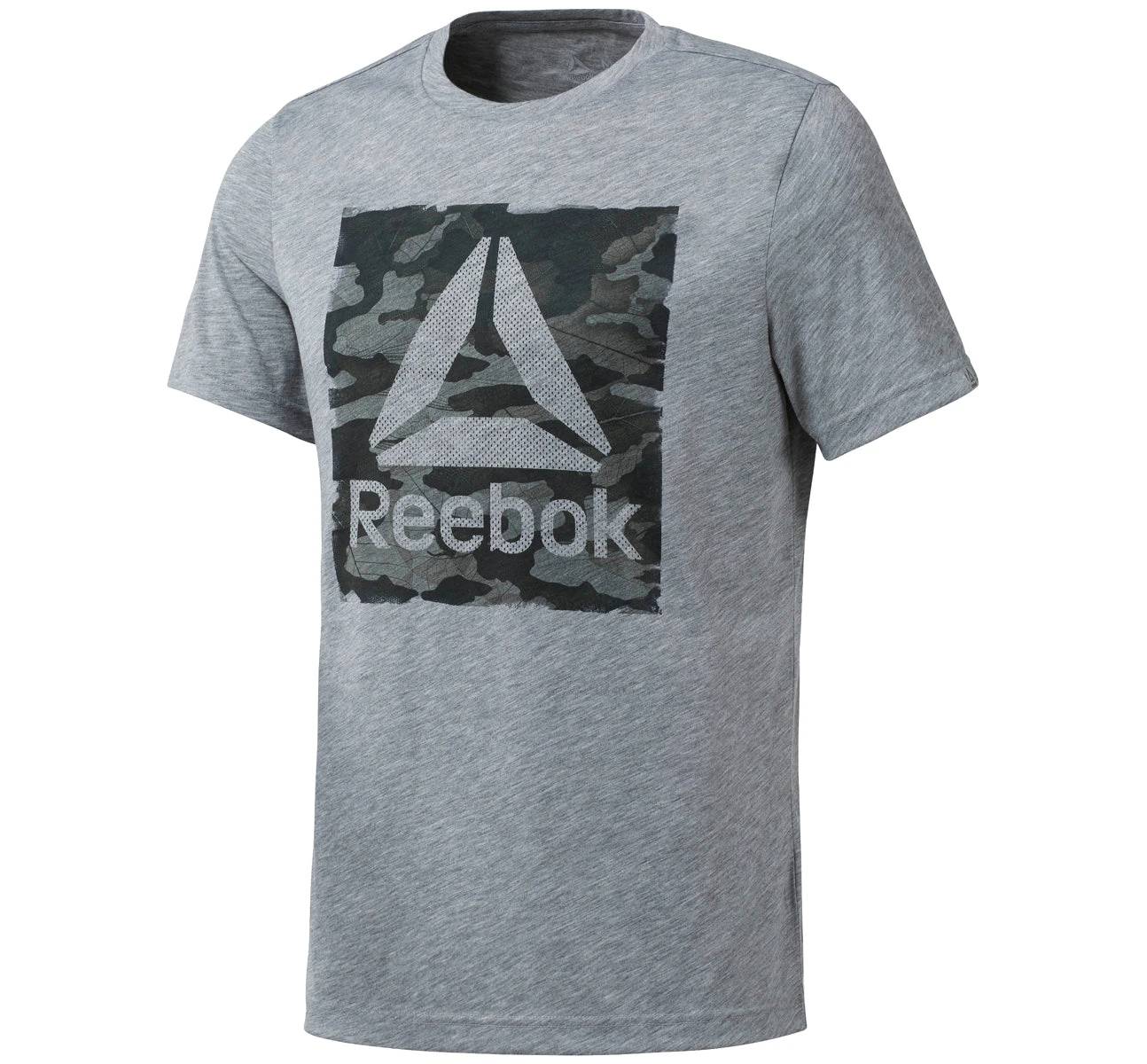 Reebok Camo Logo T-Shirt Grey, CF3849