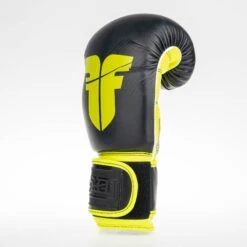 Fighter Boxing Gloves SPEED - Black/neon Yellow, TH1612PUBNY -Boxing Equipment Store fighter 2020 115