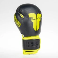 Fighter Boxing Gloves SPEED - Black/neon Yellow, TH1612PUBNY -Boxing Equipment Store fighter 2020 117