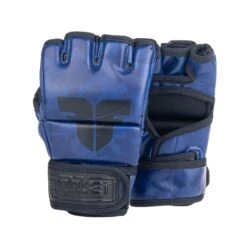 Fighter MMA Gloves Competition - Blue Camo, FMG-002CBU
