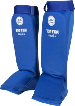 Top Ten IFMA Shin Guards Dae - Blue 6 Top Ten IFMA Shin Guards Dae - Blue -Boxing Equipment Store top ten ifma shinguard dae blue 3211 3 right 4