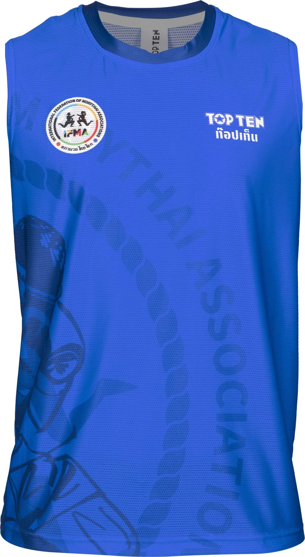 Top Ten Competition Shirt IFMA Salamaa - Blue 1 Top Ten Competition Shirt IFMA Salamaa - Blue