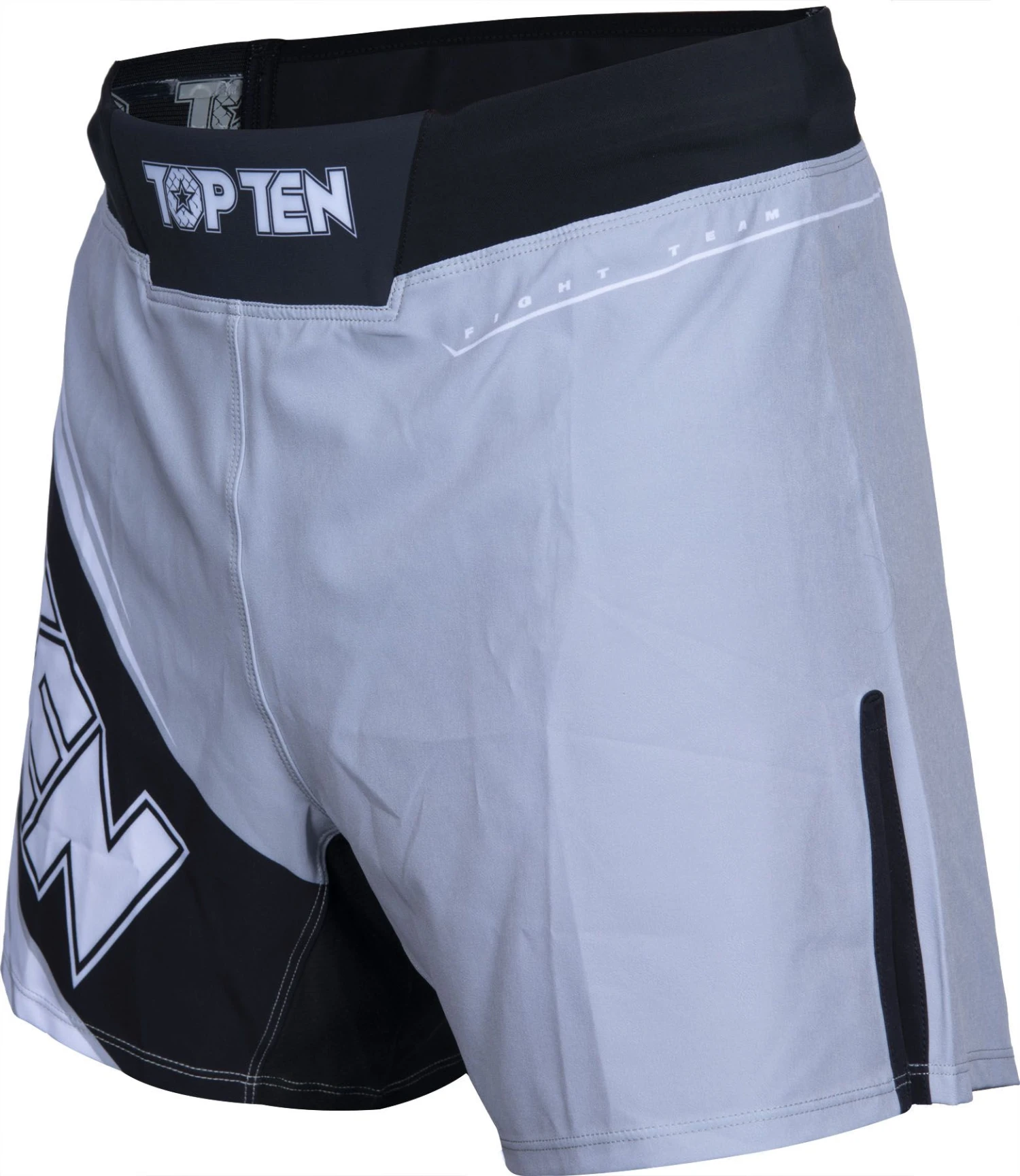 Top Ten MMA Shorts Fight Team - Gray 3 Top Ten MMA Shorts Fight Team - Gray - Image 3