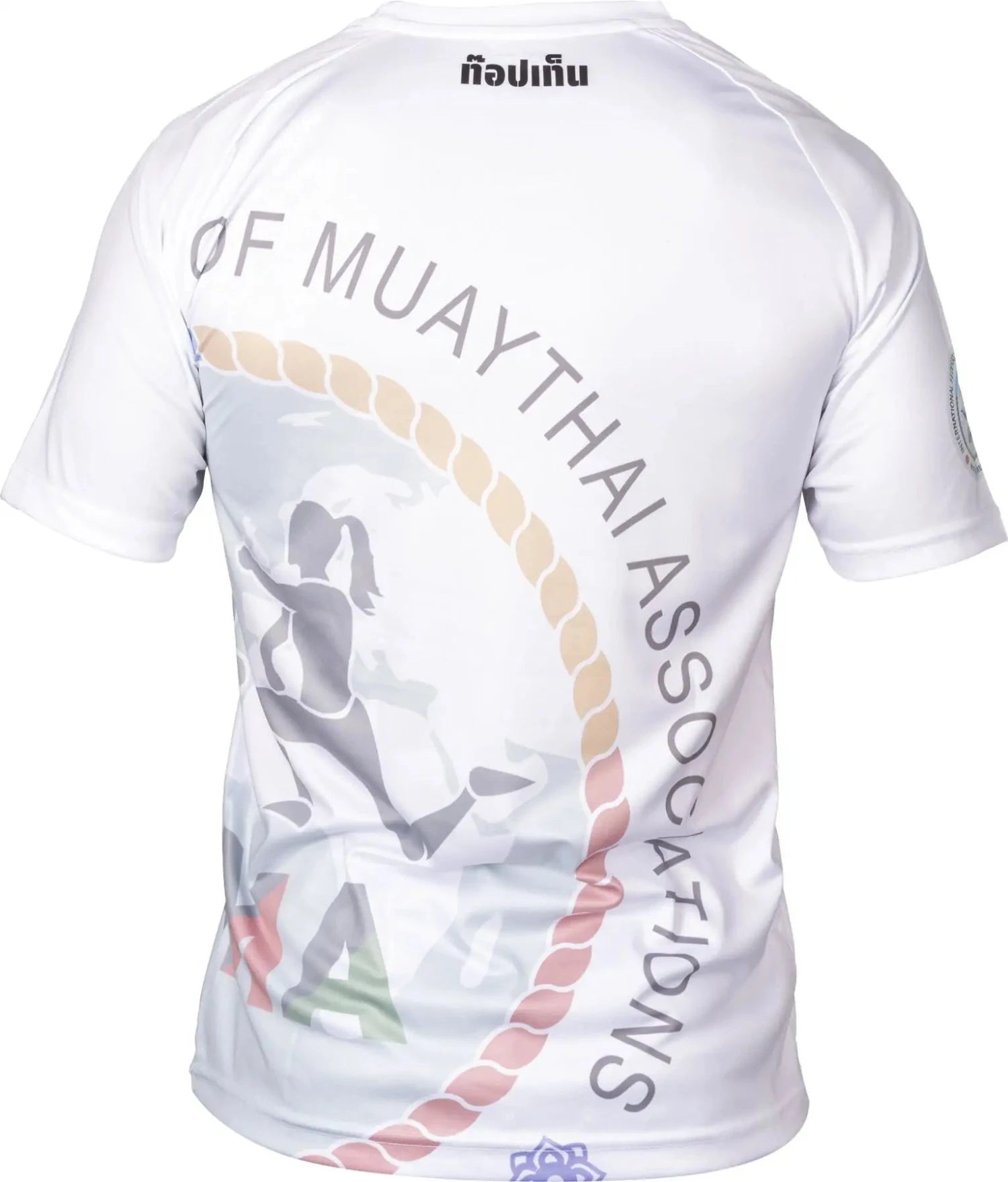 Top Ten IFMA Training T-Shirt Royal Muay - White 2 Top Ten IFMA Training T-Shirt Royal Muay - White - Image 2