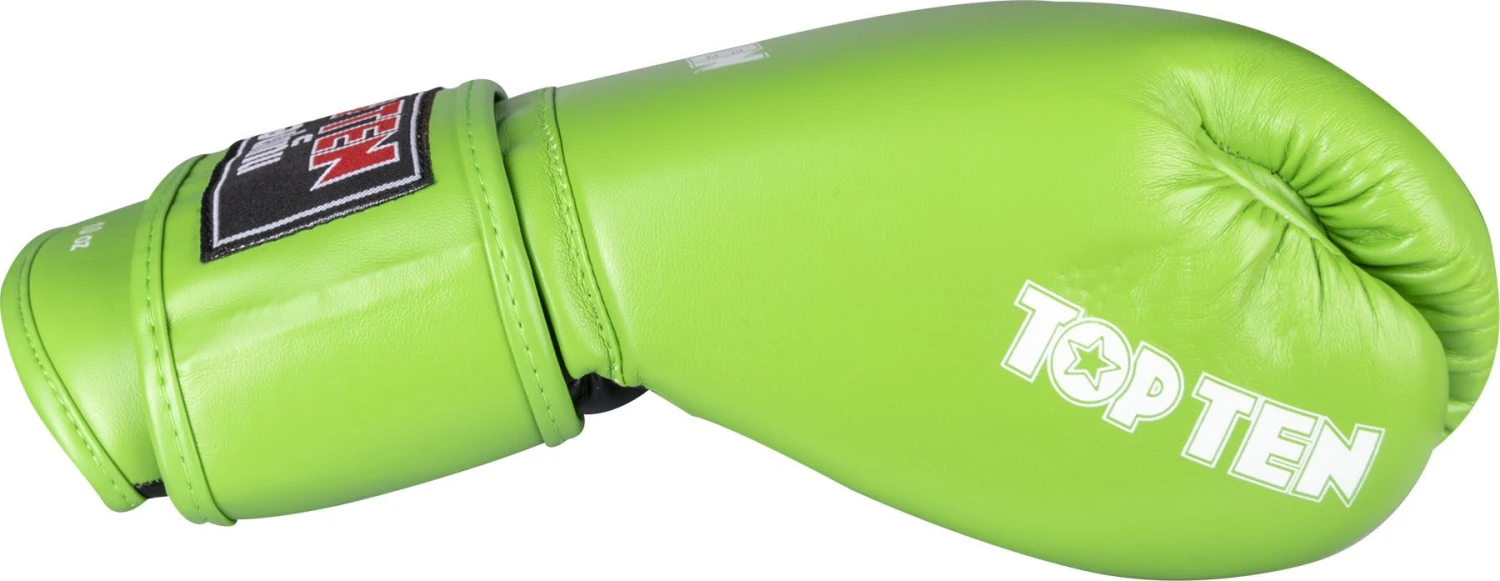 Top Ten IFMA Boxing Gloves Ajarn PU - Green 3 Top Ten IFMA Boxing Gloves Ajarn PU - Green - Image 3