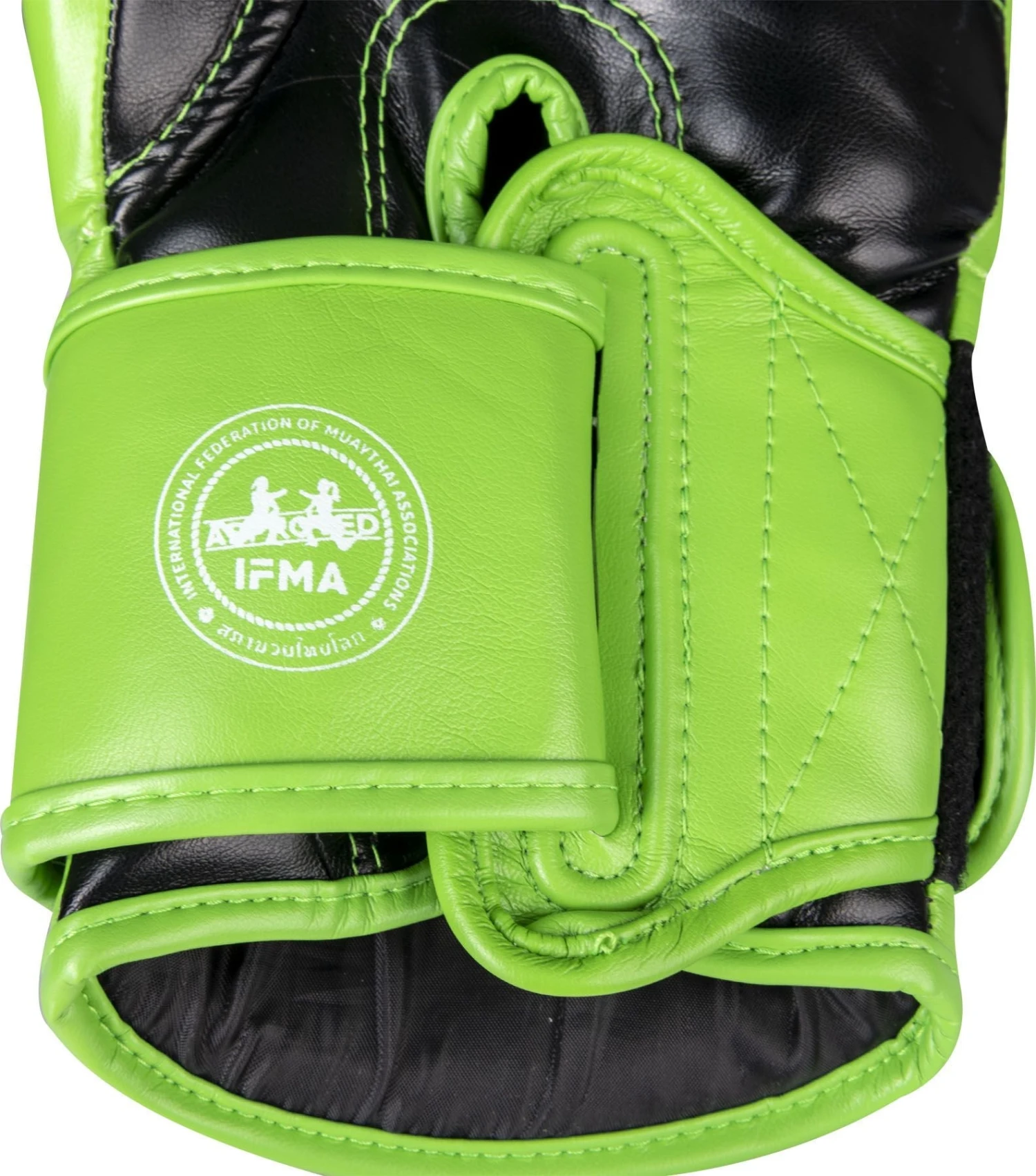 Top Ten IFMA Boxing Gloves Ajarn PU - Green 7 Top Ten IFMA Boxing Gloves Ajarn PU - Green - Image 7