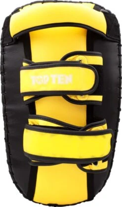 Top Ten Thaipad Slanty- Yellow/black -Boxing Equipment Store top ten thaipad slanty yellow black 13695 29 back 1